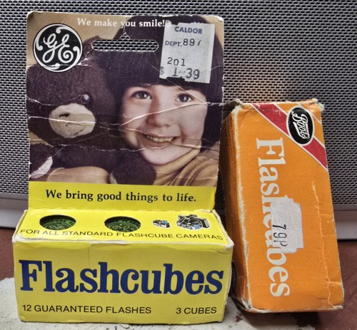 Flash cubes vintage - cubes, pezzi