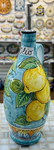 Ceramica vietri bottiglia - ceramica,