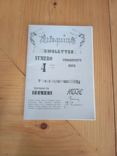 Fanzine arlequins newsletter - fanzine,