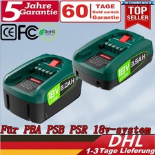 Batteria 8000 mAh per Bosch 18 V PBA/PSB/PSR Gardena P4A GLORIA 18 V-system batteria di ricambio