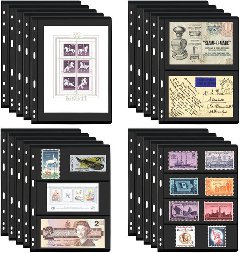 Fogli pagine timbri per - 20,