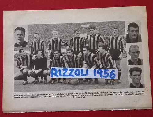 Inter pagina almanacco rizzoli - inter,