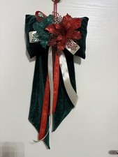Decorazione fuori porta Natale