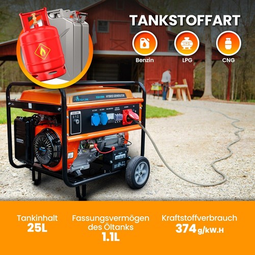 Generatore gpl gas benzina - generatore, gpl/gas/benzina