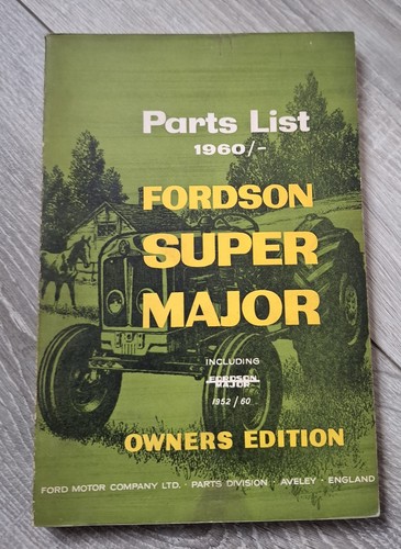 Fordson super major - fordson,