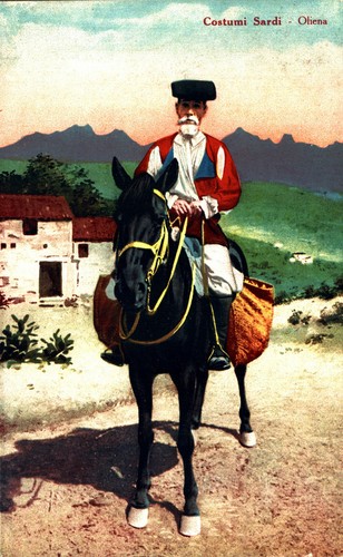 Oliena nuoro antico - nuoro, costume