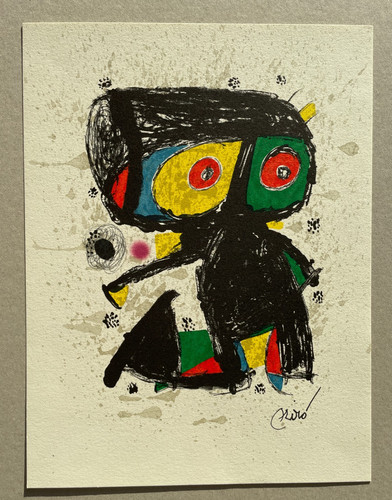 Joan miro litografia - miro,