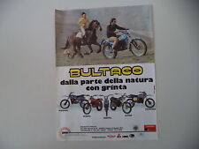 advertising Pubblicità 1979 MOTO BULTACO PURSANG/SHERPA/FRONTERA/ALPINA