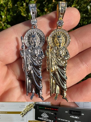 Collana uomo moissanite vero - collana,