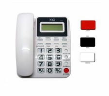 TELEFONO FISSO DA TAVOLO HOTEL UFFICIO CASA DISPLAY PER ANZIANI CON TASTI GRANDI
