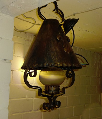 Rustico antico lampadario - antico,