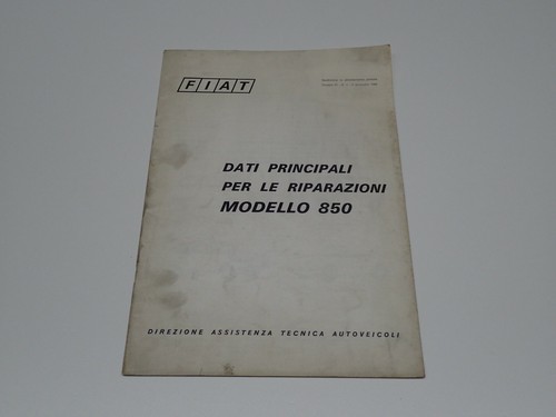 Fiat 850 berlina - 850, special