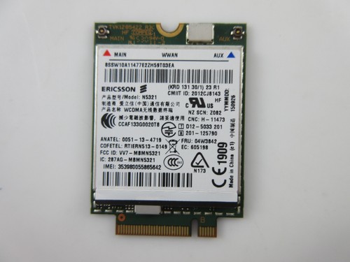 Scheda wwan lenovo thinkpad - scheda,