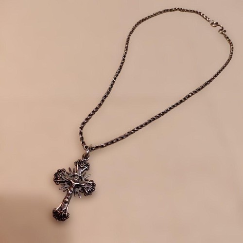Collana con croce argento - collana,