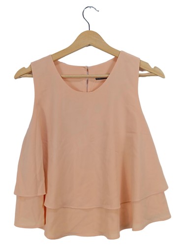 Top donna zara basic rosa - basic,