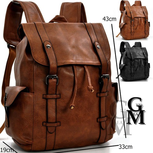 Zaino vintage marrone moda - gm,