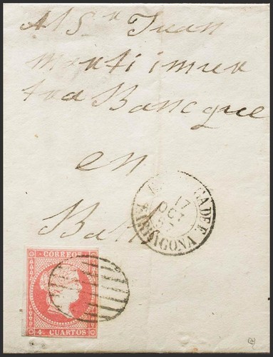 Catalogna storia postale - catalogna.,