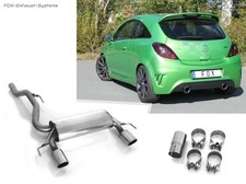 FOX Duplex Sport Exhaust Opel