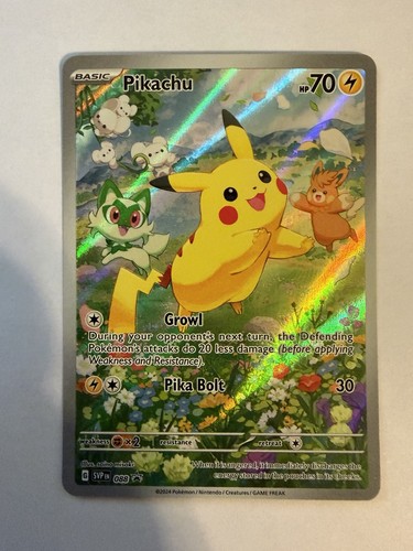 Pikachu illustrazione rara - pikachu,