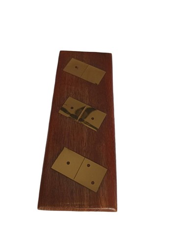 Scatola domino legno con - legno,