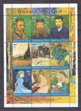 Van Gogh Foglio di 9
