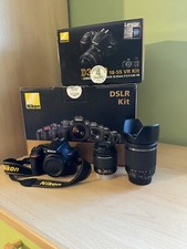 Nikon D 3500 + 18 55 + Tamron 18 200