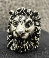 Anello Gucci testa di leone