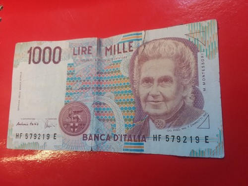 Italy 1990 1000 lira note - italy,