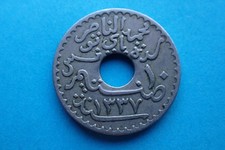 Tunisia, 10 Centimes 1918, see