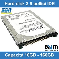Hard disk 2,5" IDE PATA EIDE 160GB 80GB 60GB 20GB WD Seagate HDD