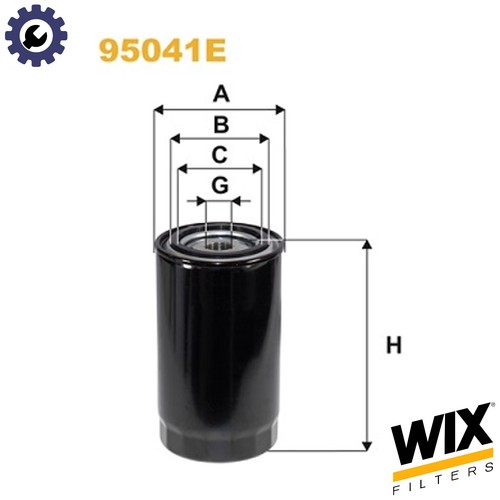 Filtro carburante 95041e per - filtro,
