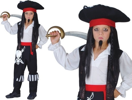 Costume pirata capitano cuore