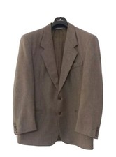 Giacca uomo Quorum in lana tg 52 colore marrone/chiaro(caffè latte) 