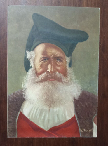 Cartolina costumi sardi - cartolina,