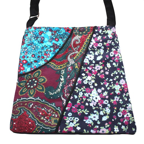 Borsa tessuto con - tessuto,