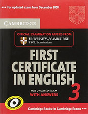 Cambridge First Certificate in
