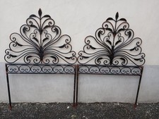 COPPIA TESTATE LETTO FERRO A