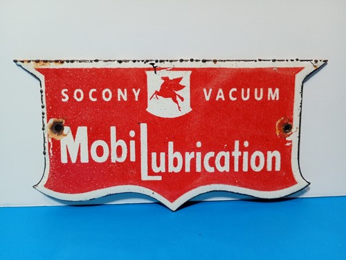 Vintage mobilubrication socony - vintage,