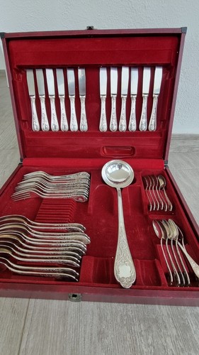 Servizio posate argento 800 - posate,
