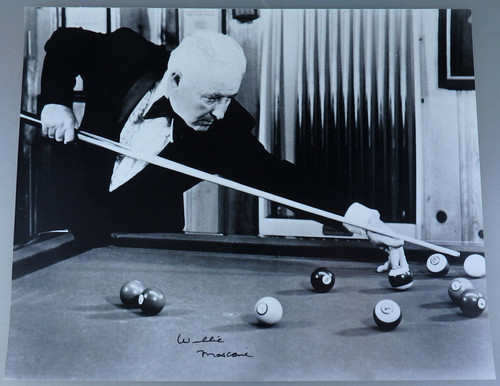 Autografo willie mosconi - autografo,