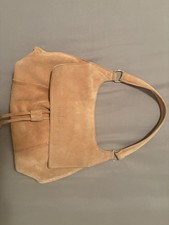 Trussardi Tan Suede Shoulder