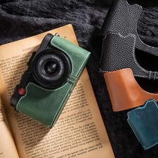 Mezza custodia in vera pelle