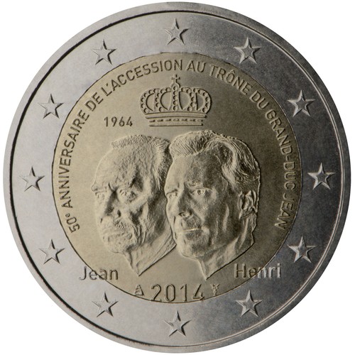 Lussemburgo 2014 euro - 2, €