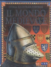 IL MONDO MEDIEVALE di Jane Ningham 2000  storia illustrata Usborne libro usato
