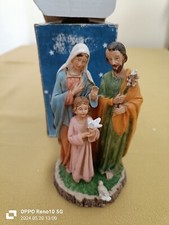 Statua Sacra Famiglia 12 Cm