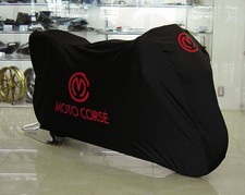 TELO COPRIMOTO NERO CON LOGO