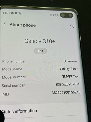 Samsung s10 plus g975w - s10,