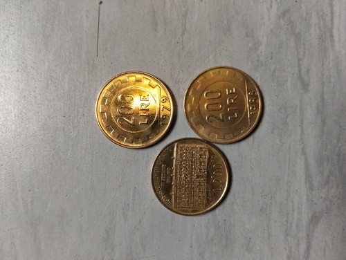 Monete vecchie 200lire - monete,