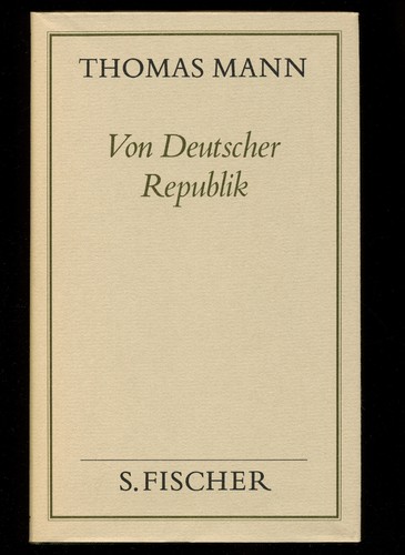 Thomas mann von deutscher - thomas,