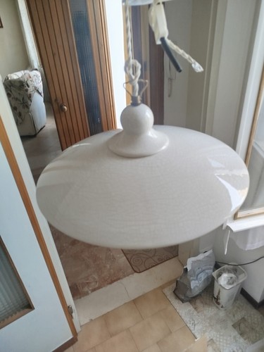Lampadario ceramica country - lampadario, in